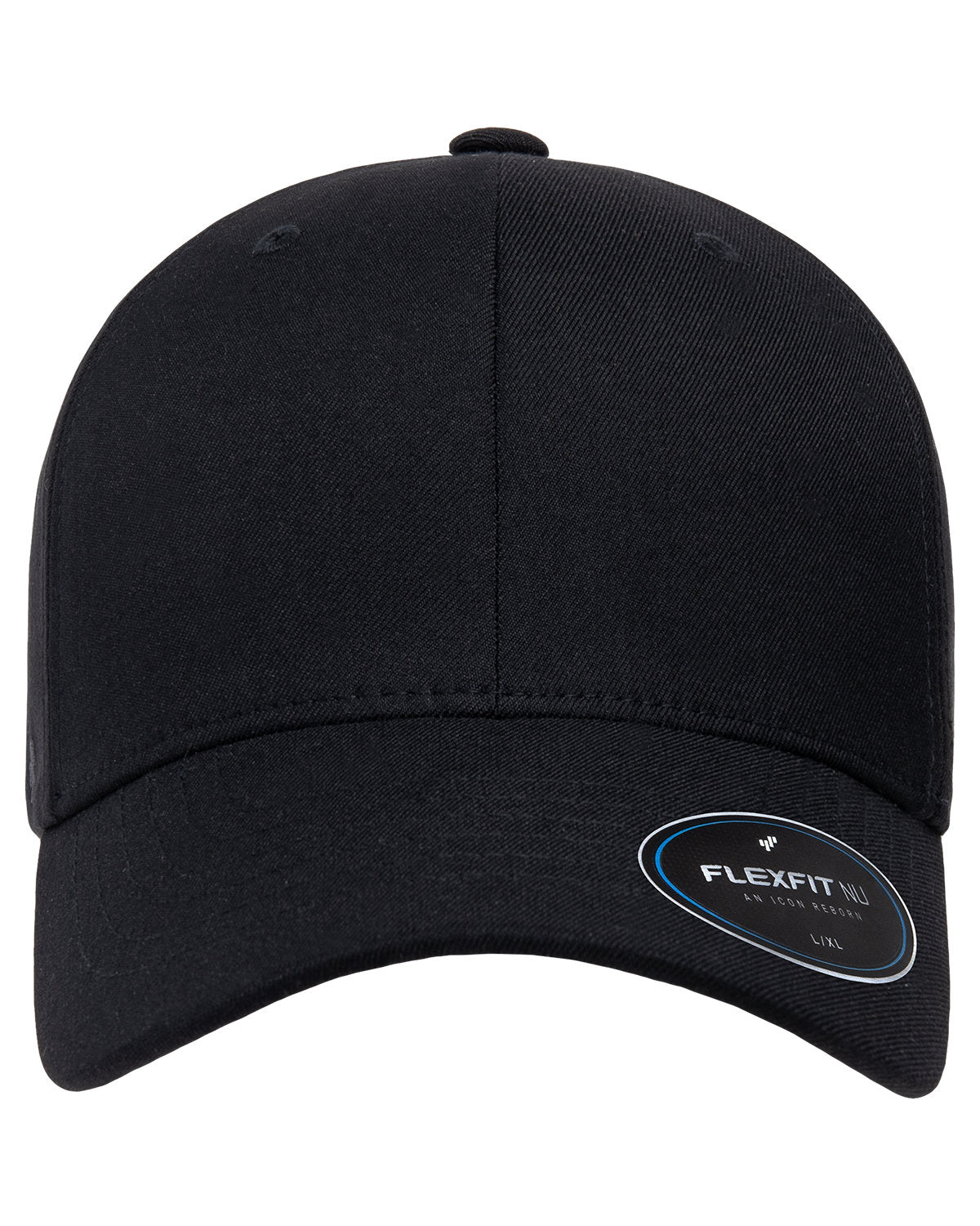 GunFighterTV Flexfit Adult NU Cap with Black Leather Logo