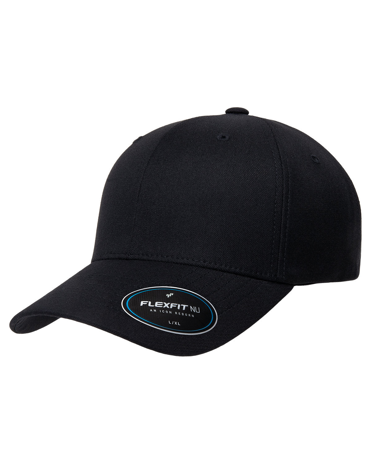 GunFighterTV Flexfit Adult NU Cap with Black Leather Logo