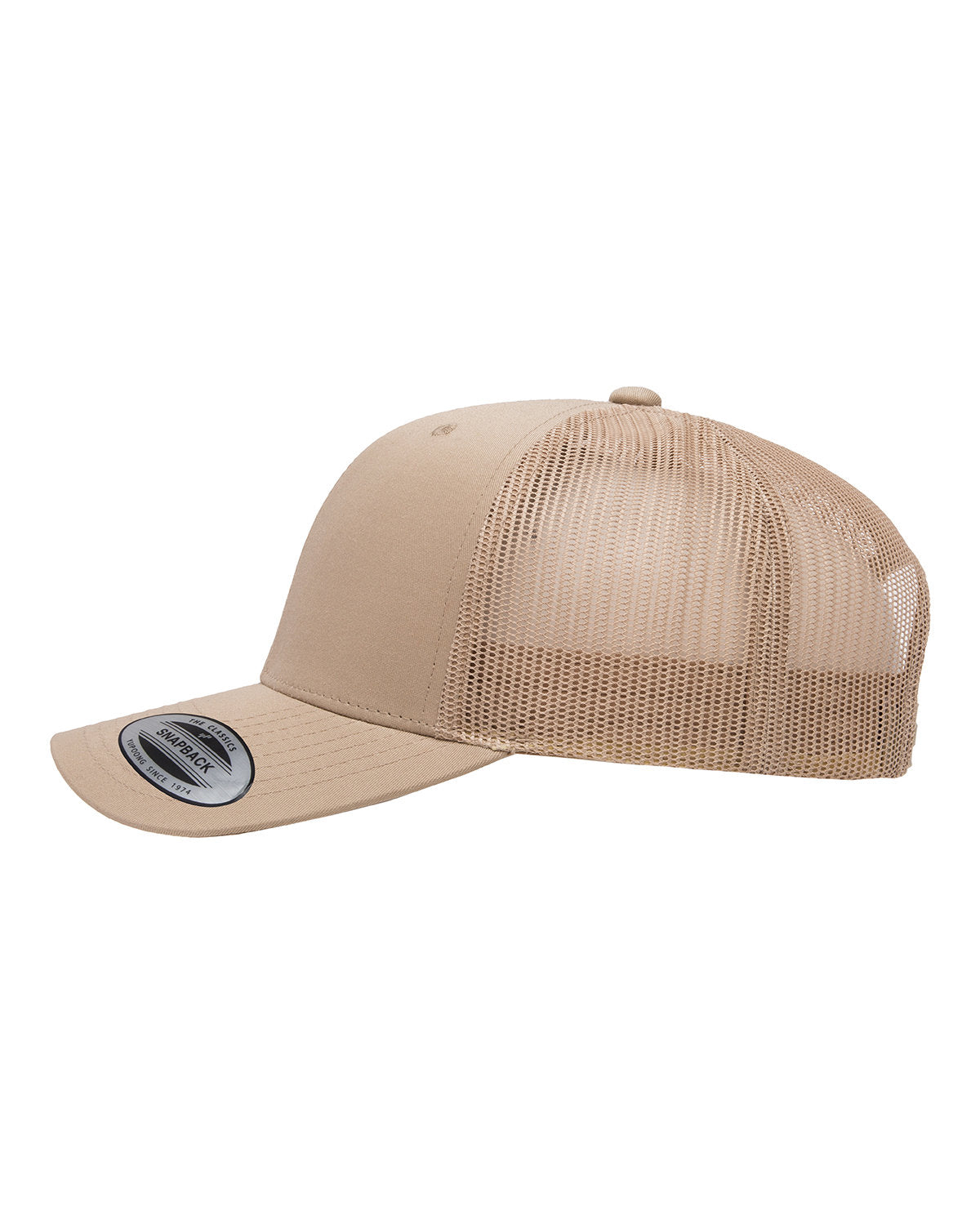 GunFighterTV Adult Retro Trucker Cap Khaki