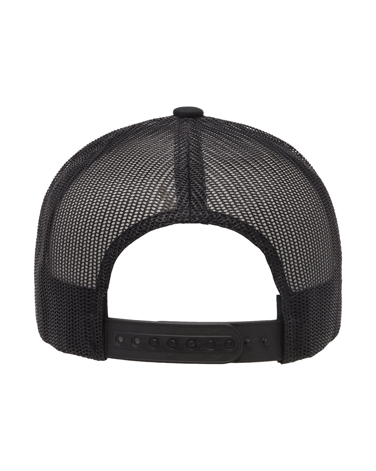 GunFighterTV Adult Retro Trucker Cap Black / Black Mesh