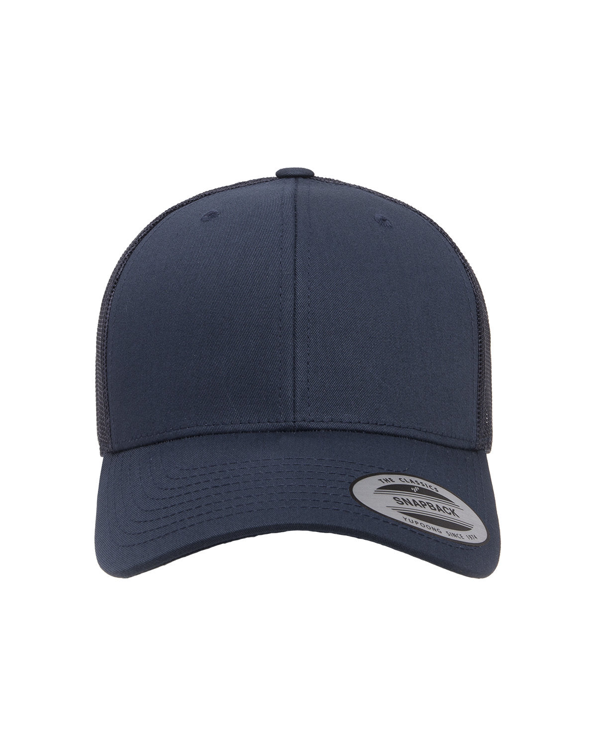 GunFighterTV Adult Retro Trucker Cap Navy Blue / Navy Blue Mesh