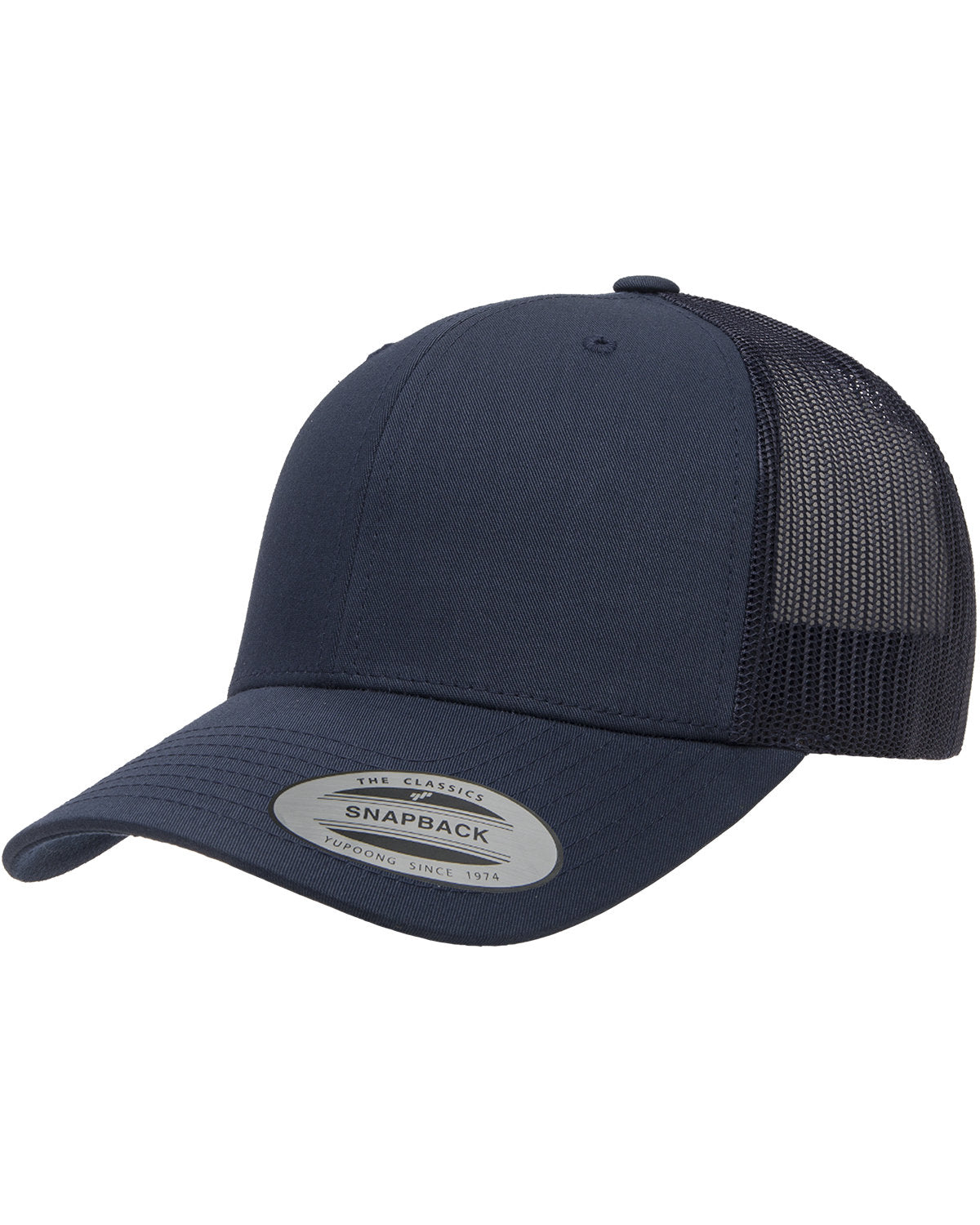 GunFighterTV Adult Retro Trucker Cap Navy Blue / Navy Blue Mesh