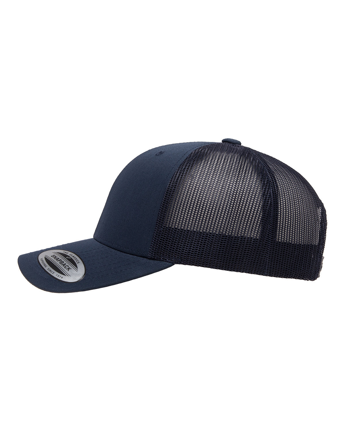 GunFighterTV Adult Retro Trucker Cap Navy Blue / Navy Blue Mesh