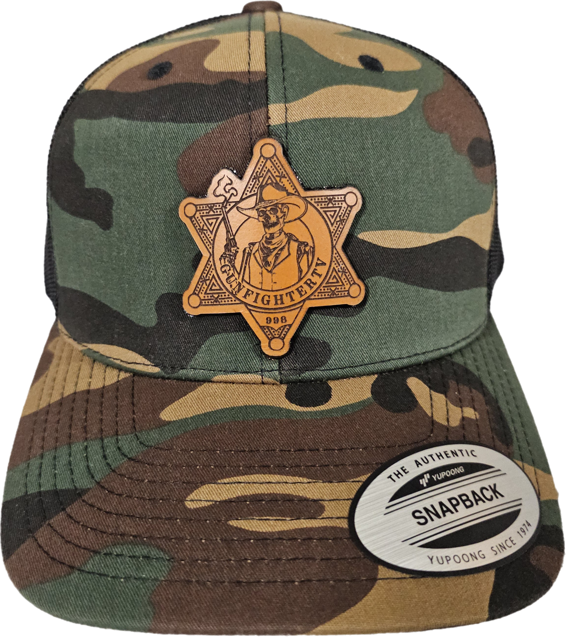 GunFighterTV Adult Retro Trucker Camo